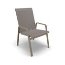 Ver imagem 2 de Kit 6 Cadeiras Riviera Piscina Alumínio Fendi Tela Fendi