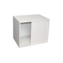 Ver imagem 2 de Armário Kit 44 Branco com Portas de Correr Brancas