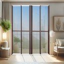 Ver imagem 3 de Porta Correr 4F.Móv.210 x 200 Elite c/Fechadura Tetra V.Reflex Mix Corten Brimak