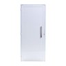 Porta de Alumínio Lambril Branca Direita - 210x90 - 1