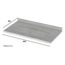 Ver imagem 5 de Balcão Forno de Embutir 80cm Americana Branco com Tampo Calcare - Móveis Henn