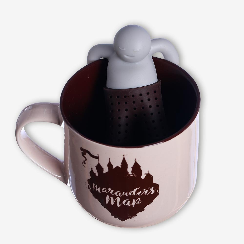 Caneca Com Infusor Para Chá Mapa Do Maroto 350 ml