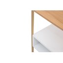 Ver imagem 7 de Mesa Cabeceira Lucy Moderna Quarto Sala Apoio Cama:Dourado