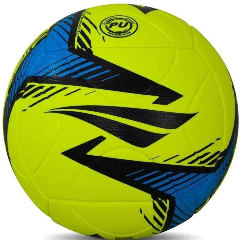 Bola de Futebol Campo Penalty Líder Xxiv:amarelo+azul/único - 2