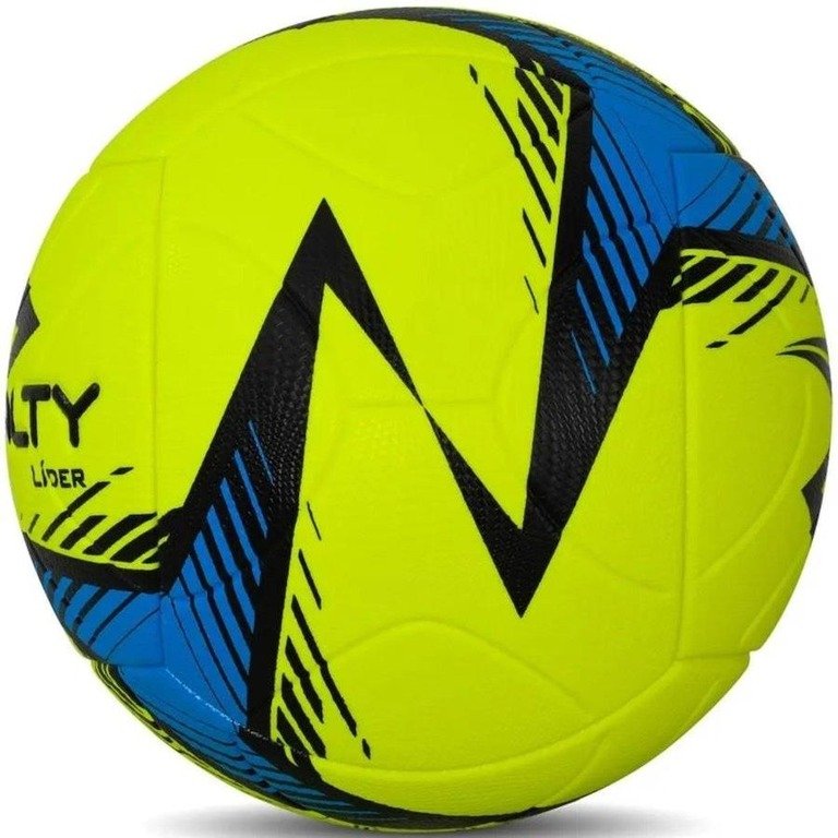 Bola de Futebol Campo Penalty Líder Xxiv:amarelo+azul/único - 3