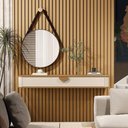 Ver imagem 2 de Buffet Aparador Buriti Off White com Nature - Moveis Jb