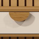 Ver imagem 3 de Buffet Aparador Buriti Off White com Nature - Moveis Jb