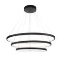 Ver imagem 1 de Lustre Pendente Ring 3 Aros 105w 3000k- Preto