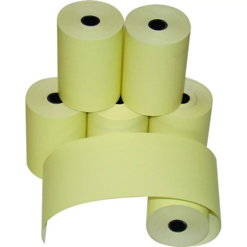 Bobina Térmica Amarela 80x40 - Unidade