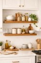 Ver imagem 3 de Prateleira MDF 70x20 Moderna Suporte Parede Invisivel 30mm Italian Noce
