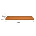 Ver imagem 5 de Prateleira MDF 70x20 Moderna Suporte Parede Invisivel 30mm Italian Noce