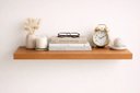 Ver imagem 2 de Prateleira MDF 70x20 Moderna Suporte Parede Invisivel 30mm Italian Noce
