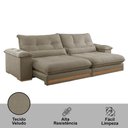 Ver imagem 5 de Sofá Dubai Veludo 2 Módulos de 100 Cm B25 Cm Meu Sofá Online B002 Veludo Capuccino