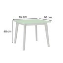 Ver imagem 3 de Mesa Infantil em Madeira Maciça Sofia Branco