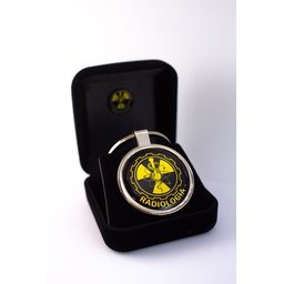 Chaveiro Profissão Radiologia - Dourado - 1