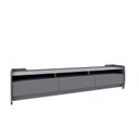Ver imagem 2 de Rack para TV até 90 Polegadas 100% MDF 219,5cm Rodízios 3 Gavetas 3 Nichos Sublime