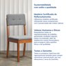 Cadeira Madeira Maciça Estofada Tiê CabeCasa MadeiraOriginals - 10