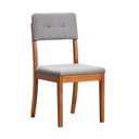 Ver imagem 7 de Cadeira Madeira Maciça Estofada Tiê CabeCasa MadeiraOriginals