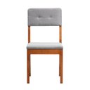 Ver imagem 6 de Cadeira Madeira Maciça Estofada Tiê CabeCasa MadeiraOriginals