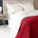 Ver imagem 5 de Coberdron Edredom Casal D. Face Sherpa Mantinha Vermelho