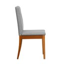 Ver mais imagens de Cadeira Madeira Maciça Estofada Tiê Maxx CabeCasa MadeiraOriginals