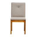 Ver imagem 6 de Cadeira Madeira Maciça Estofada Tiê Maxx CabeCasa MadeiraOriginals