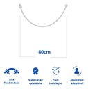 Ver imagem 6 de Kit Instalação Vaso Sanitário + Flexível Pvc
