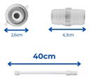 Ver imagem 5 de Kit Instalação Vaso Sanitário + Flexível Pvc