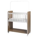 Ver imagem 1 de Mini Berço Moisés Toy para Bebê com Colchão e Rodízios 89cm Savana Branco - Desk Design