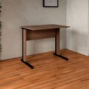 Ver imagem 2 de Mesa Retangular WEB0331 Com Pé Metálico 135cm Web Office
