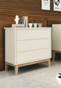 Ver imagem 2 de Cômoda Gaveteiro Classic New Areia Fosco com Natural - MoveisAqui