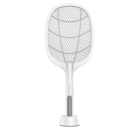 Raquete Elétrica Recarregável Bivolt Mata Pernilongos Moscas Cm21 - 1