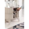 Cristaleira Adega Marina Naturale Off White - Madetec - 3