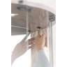 Cristaleira Adega Marina Naturale Off White - Madetec - 4