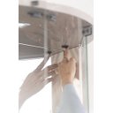 Ver imagem 4 de Cristaleira Adega Marina Naturale Off White - Madetec