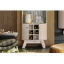 Ver imagem 5 de Cristaleira Adega Marina Naturale Off White - Madetec