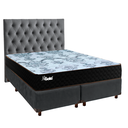 Ver imagem 1 de Kit Cabeceira + Cama Box + Colchão Casal Molas Ensacadas Life Gold Paropas
