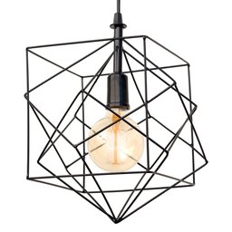Pendente Aramado Poptem cubic preto - 3
