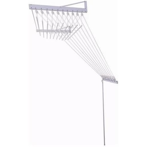 Varal Individual Parede 8 Varetas 80cm