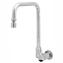 Ver imagem 1 de Torneira Cozinha Giratória Parede Arejador Articulado Flat C61 Leão