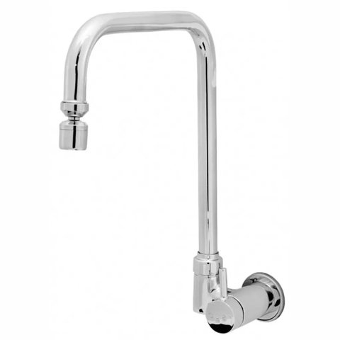 Torneira Cozinha Giratória Parede Arejador Articulado Flat C61 Leão