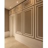 Rodameio Poliestireno 03cm Liso Branco 30003 Arquitech - 4