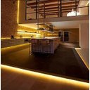 Ver mais imagens de Perfil Alumínio Embutir Led Gesso Marcenaria Slim Preto 1m Woodglass Embutir preto 1m