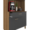 Ver imagem 4 de Armário de Cozinha Pequeno Multiuso Compacto Kit Viena Plus Madine 91cm