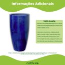 Ver imagem 5 de Vaso Agata 33 (23l) Cor Azul Vietnamita Japi