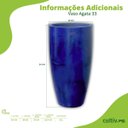 Ver imagem 2 de Vaso Agata 33 (23l) Cor Azul Vietnamita Japi