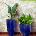 Ver imagem 7 de Vaso Agata 33 (23l) Cor Azul Vietnamita Japi