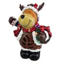 Ver imagem 1 de Rena Natal Led Musica Som Natalino Decoraçao Arvore Loja Vitrine Mesa Estante Recepçao Casa Shopping