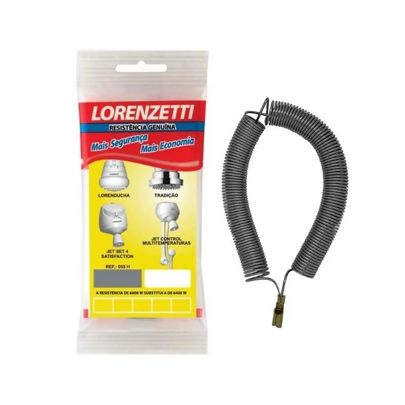 RESISTÊNCIA TRADICÃO, JET SET 4, LORENDUCHA E JET CONTROL - 127V X 5500W LORENZETTI - 3