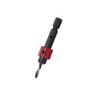 Escareador Conico 45° 8 Mm Para Broca 3 Mm Regulável Com Haste Sextavada E Chave Allen - 1
